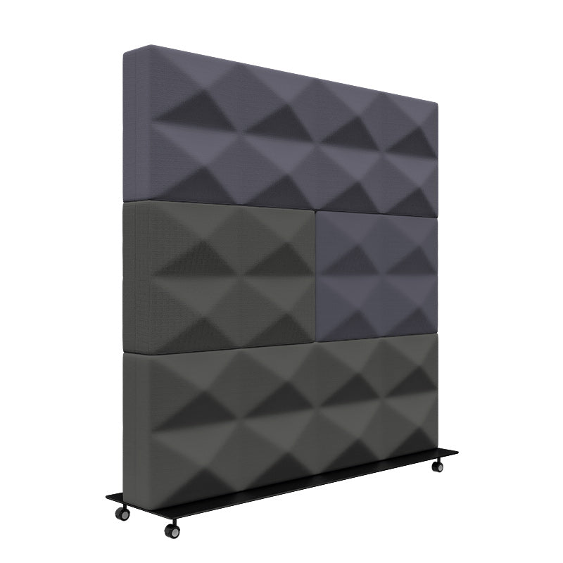 Écran acoustique mobile Fabricks - 1200 x 1200 mm