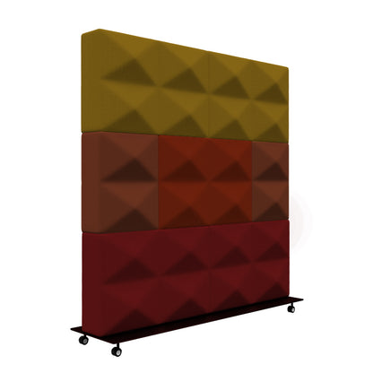 Écran acoustique mobile Fabricks - 1200 x 1200 mm