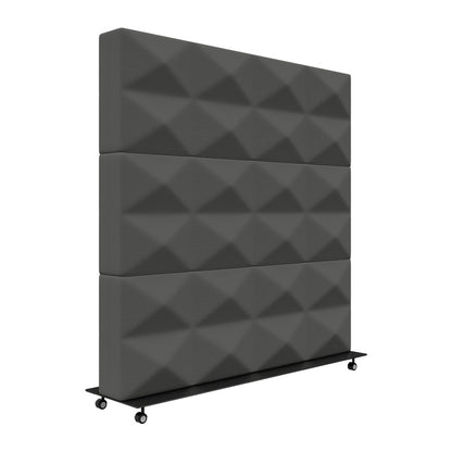 Écran acoustique mobile Fabricks - 1200 x 1200 mm