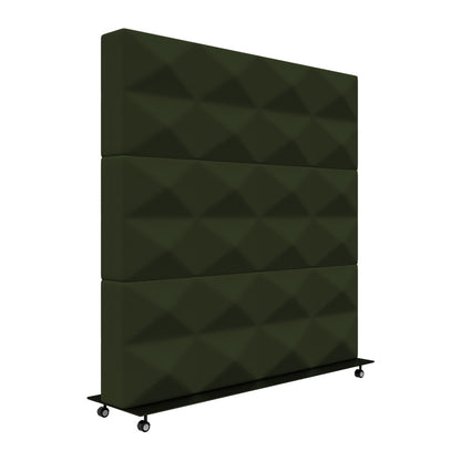 Écran acoustique mobile Fabricks - 1200 x 1200 mm