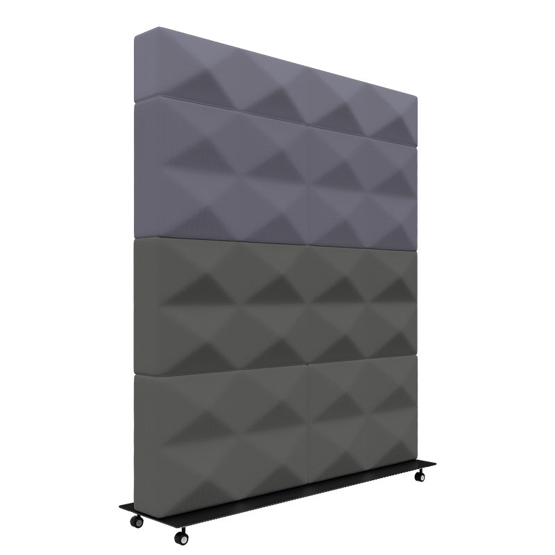 Écran acoustique mobile Fabricks - 1400 x 1200 mm