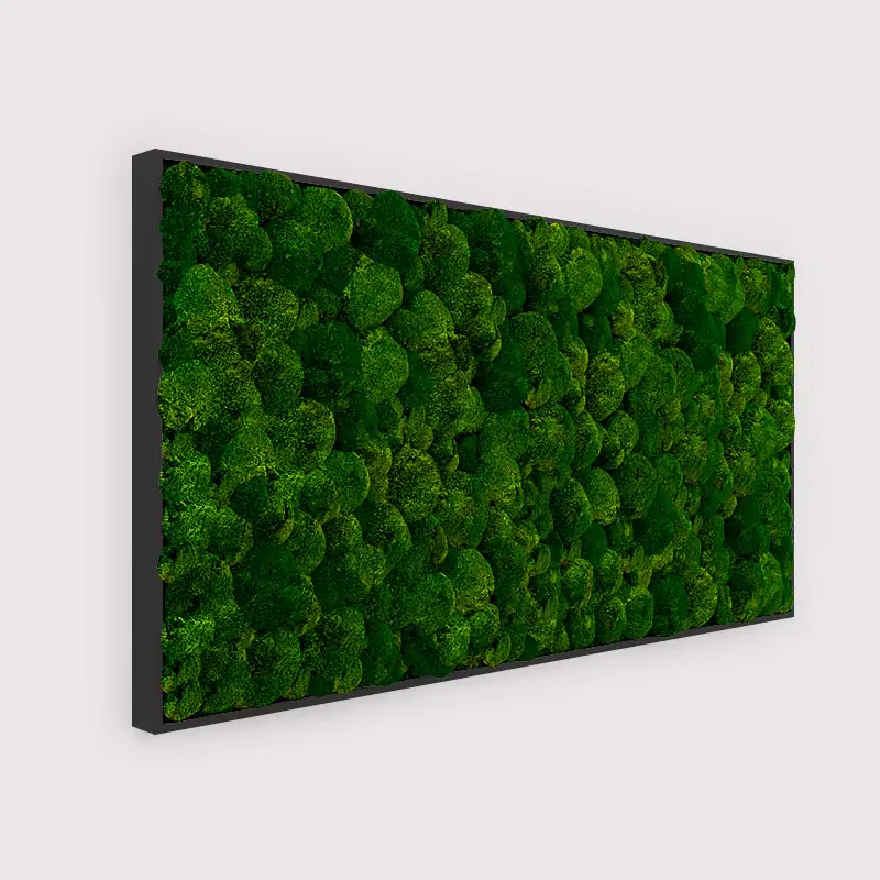 Panneau mural rectangulaire en mousse de riz MuffleMoss