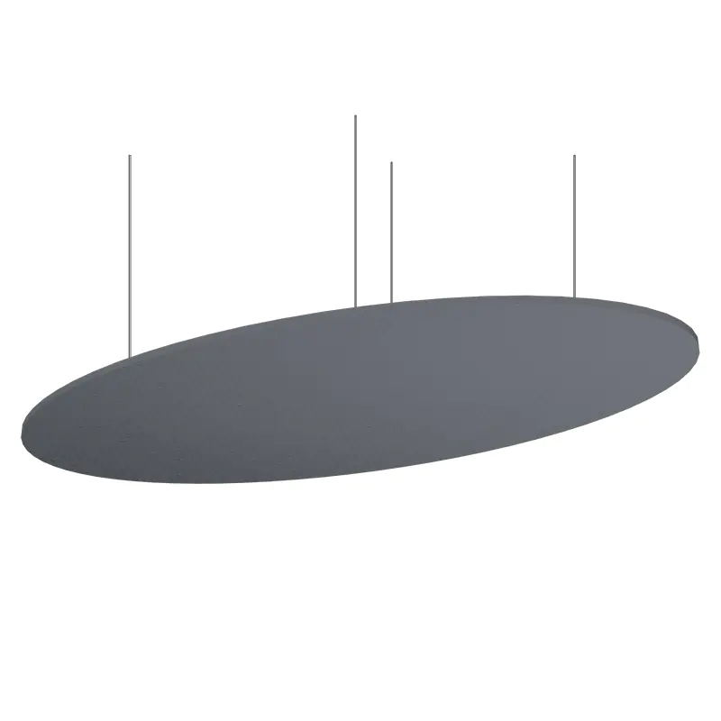 Radier de plafond acoustique MuffleRaft Ellipse