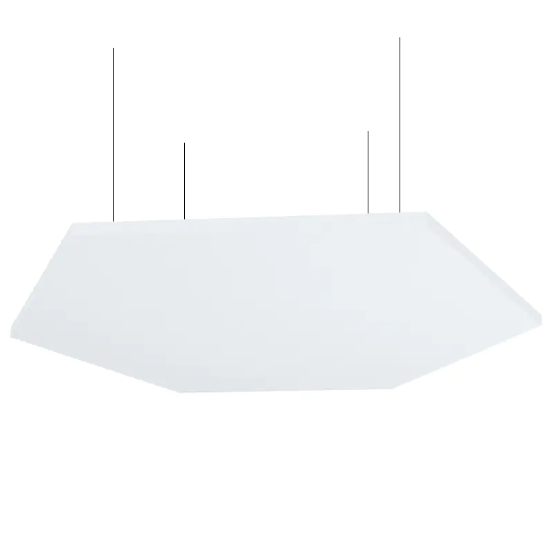 Radier de plafond acoustique hexagonal MuffleRaft