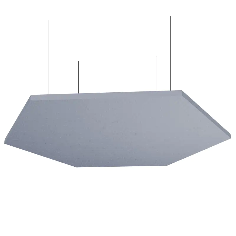 Radier de plafond acoustique hexagonal MuffleRaft