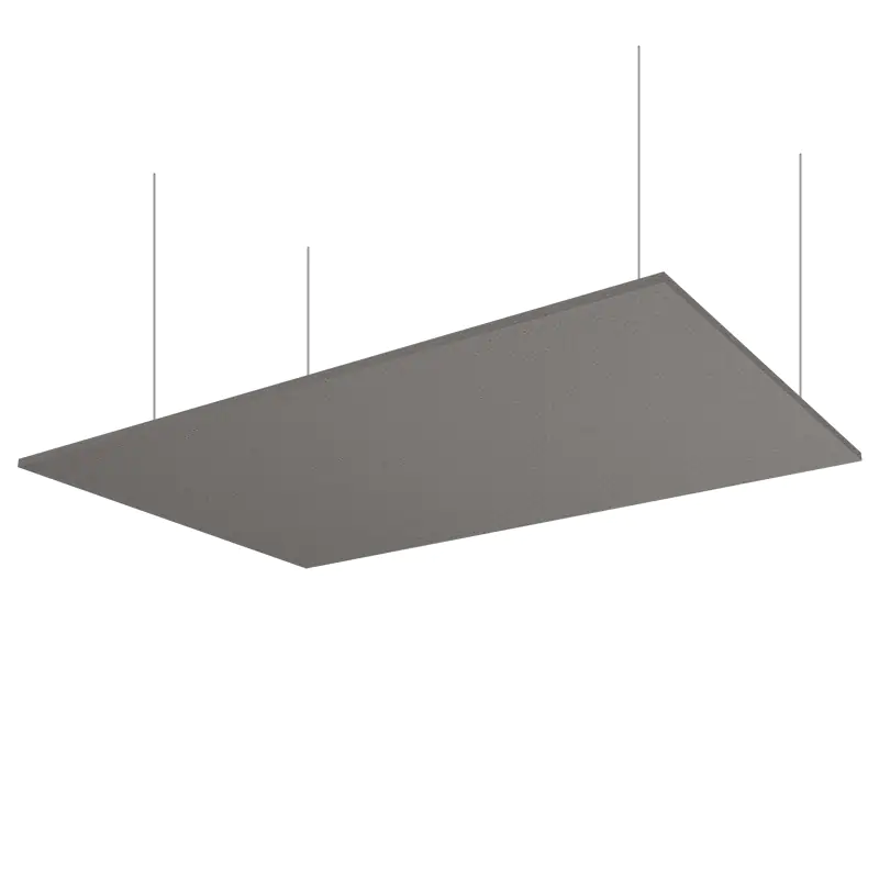 Radier de plafond acoustique rectangulaire MuffleRaft