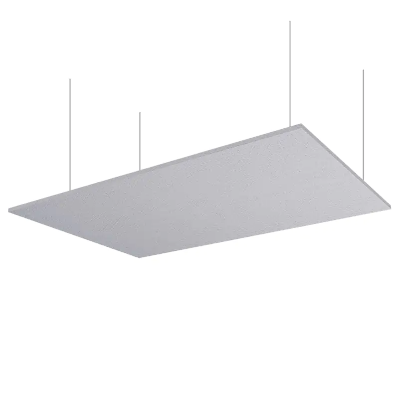 Radier de plafond acoustique rectangulaire MuffleRaft