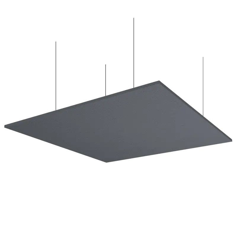 Radier de plafond acoustique carré MuffleRaft