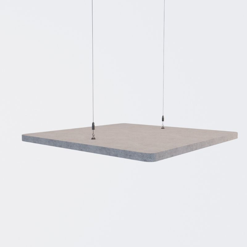 Radier de plafond acoustique carré MuffleRaft