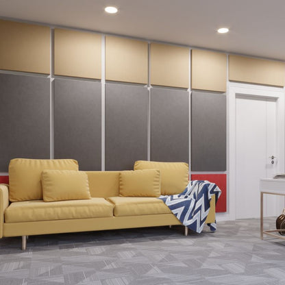 Panneau acoustique carré en tissu MuffleWall