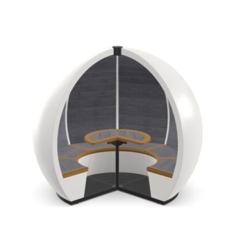 The Meeting Pod Co | Orb Pod acoustique d'extérieur