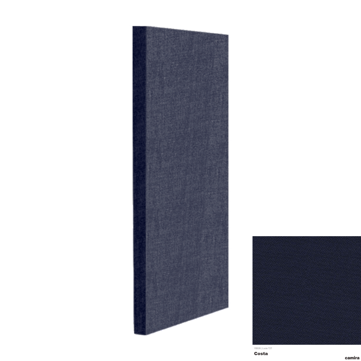 Panneau acoustique rectangulaire en tissu MuffleWall