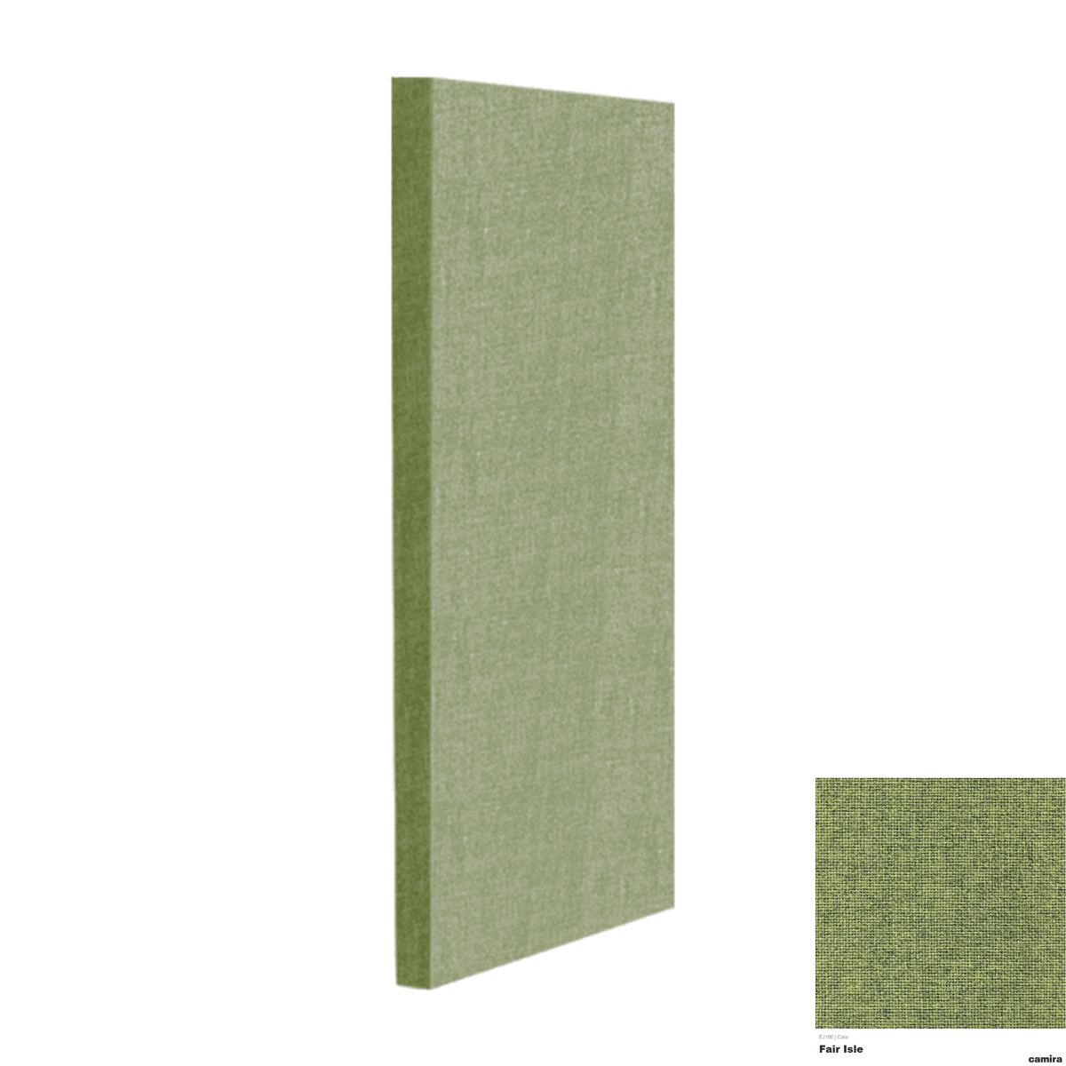 Panneau acoustique rectangulaire en tissu MuffleWall