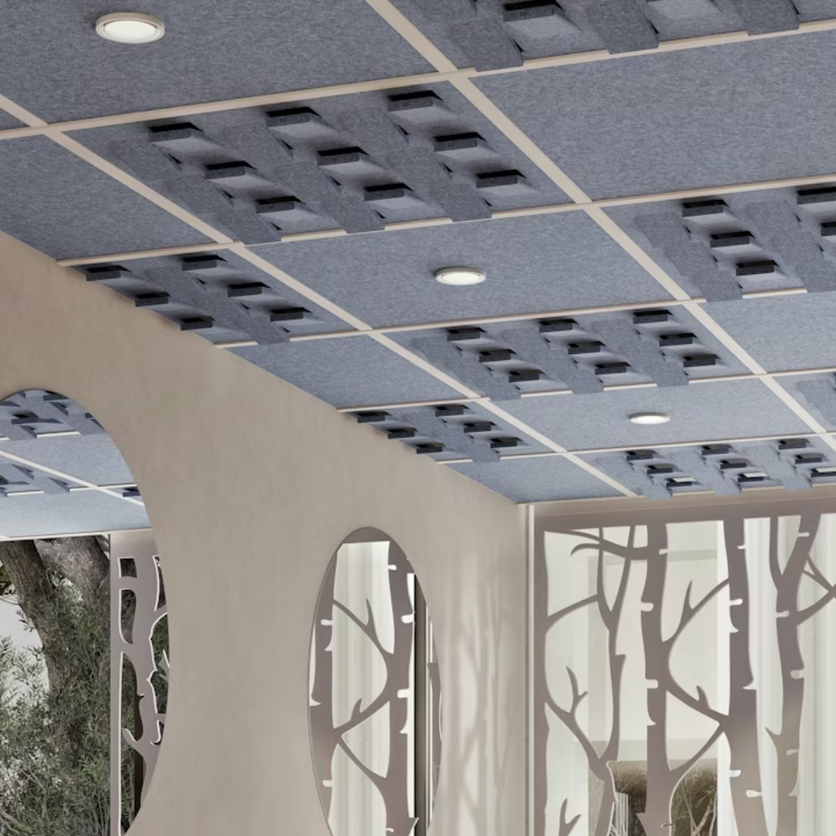 Lumière acoustique BuzziSpace BuzziShield