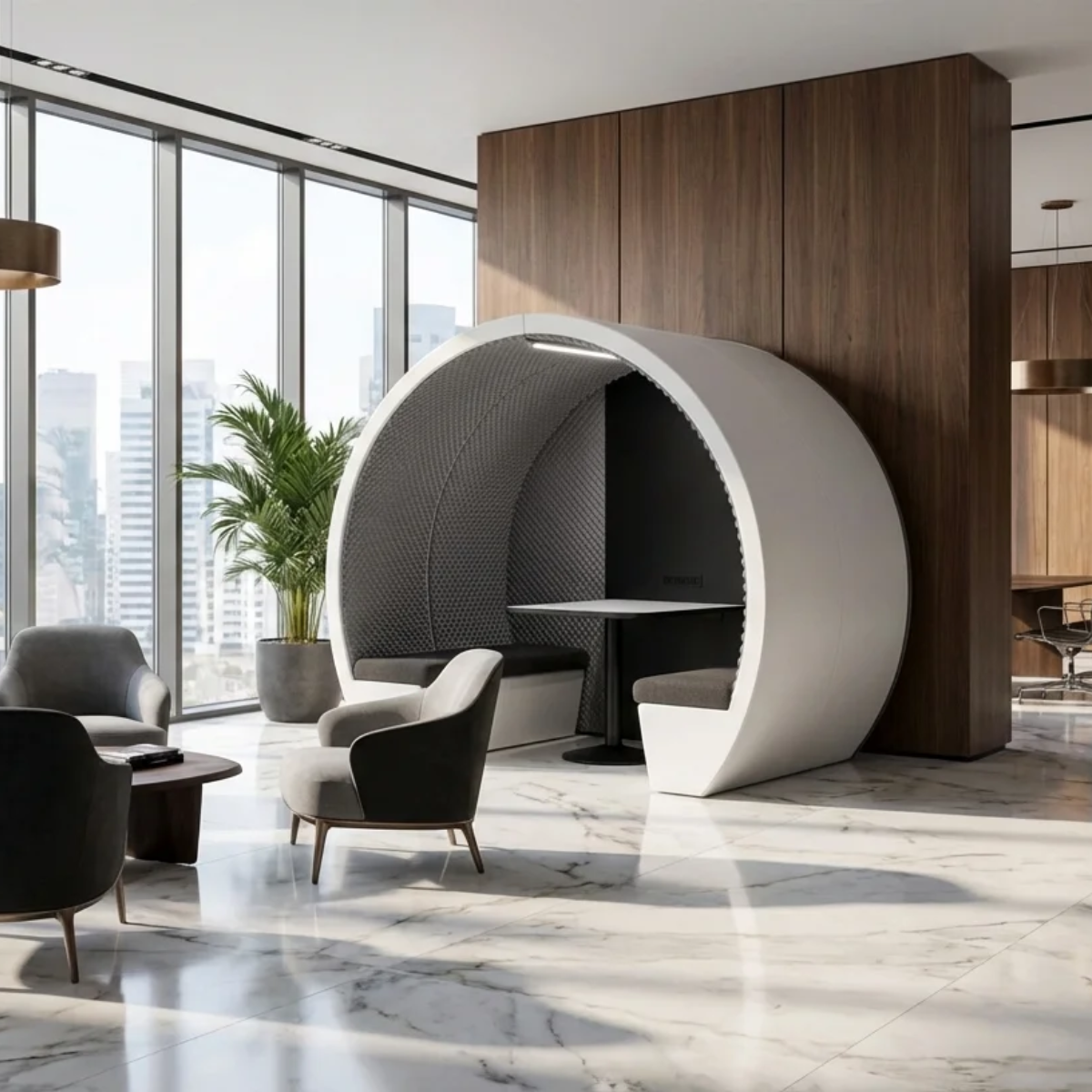 The Meeting Pod Co | Module de réunion acoustique d'intérieur