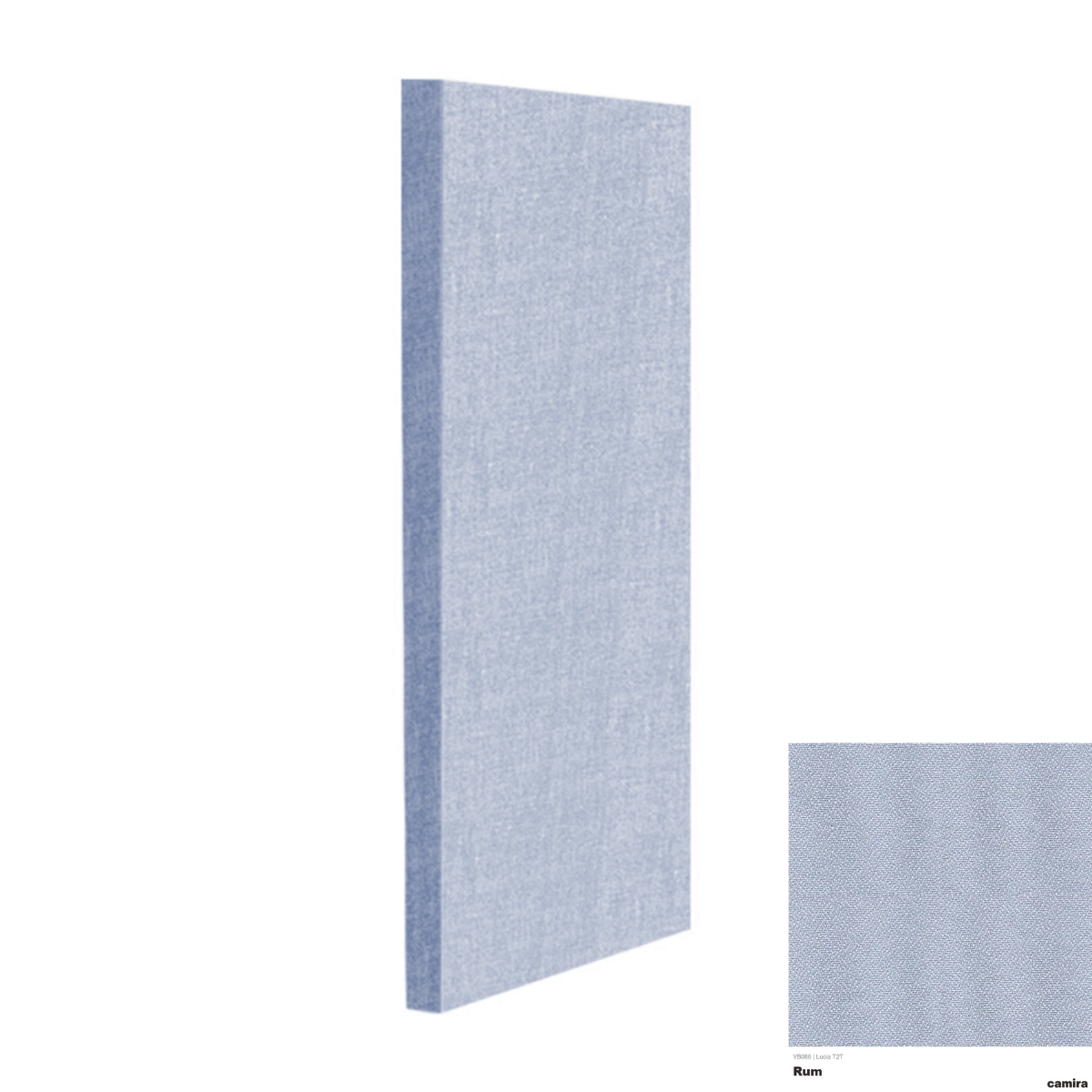 Panneau acoustique rectangulaire en tissu MuffleWall