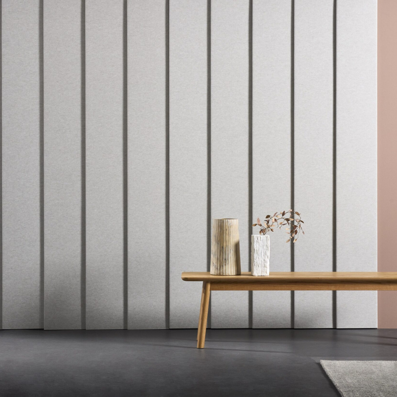 Panneau mural acoustique Autex Lanes™ (paquet de 6)